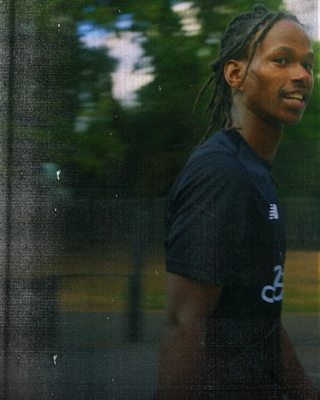 A Donis player on a London pitch
